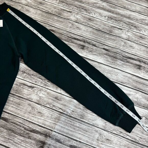 American Tall Womens Wearever French Terry Sweatshirt S SM Small ST Tall Emerald - Picture 10 of 12